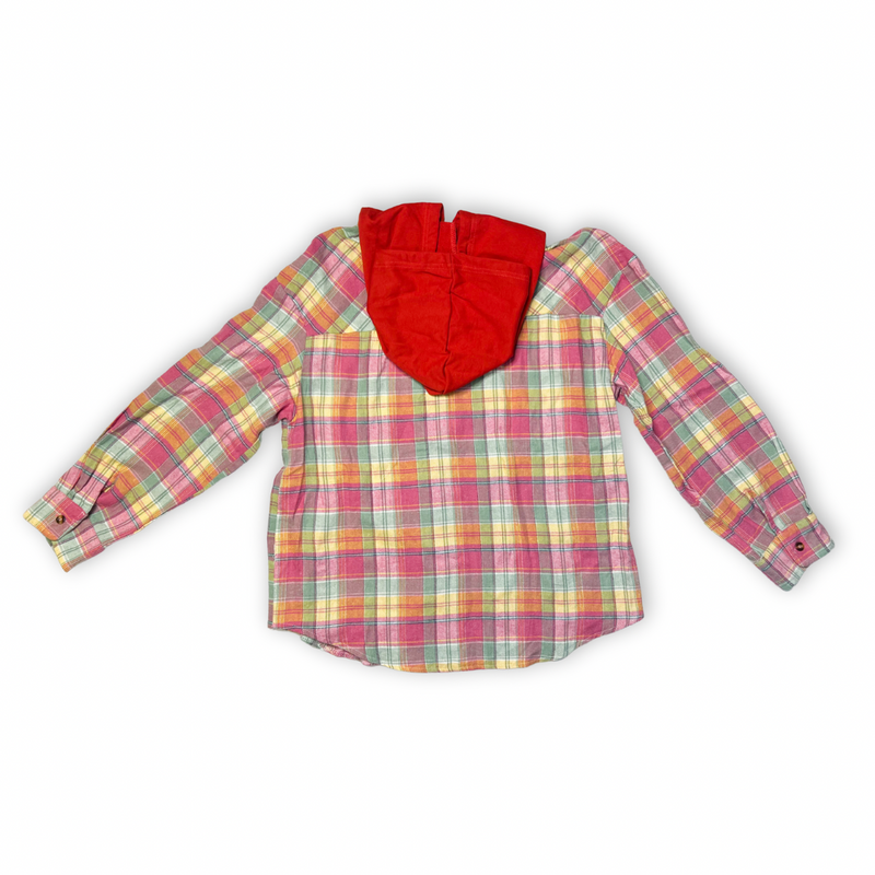 True Colors Women's Plaid Long Sleeve Top Fabric Womenswear