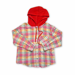 True Colors Women's Plaid Long Sleeve Top Fabric Womenswear