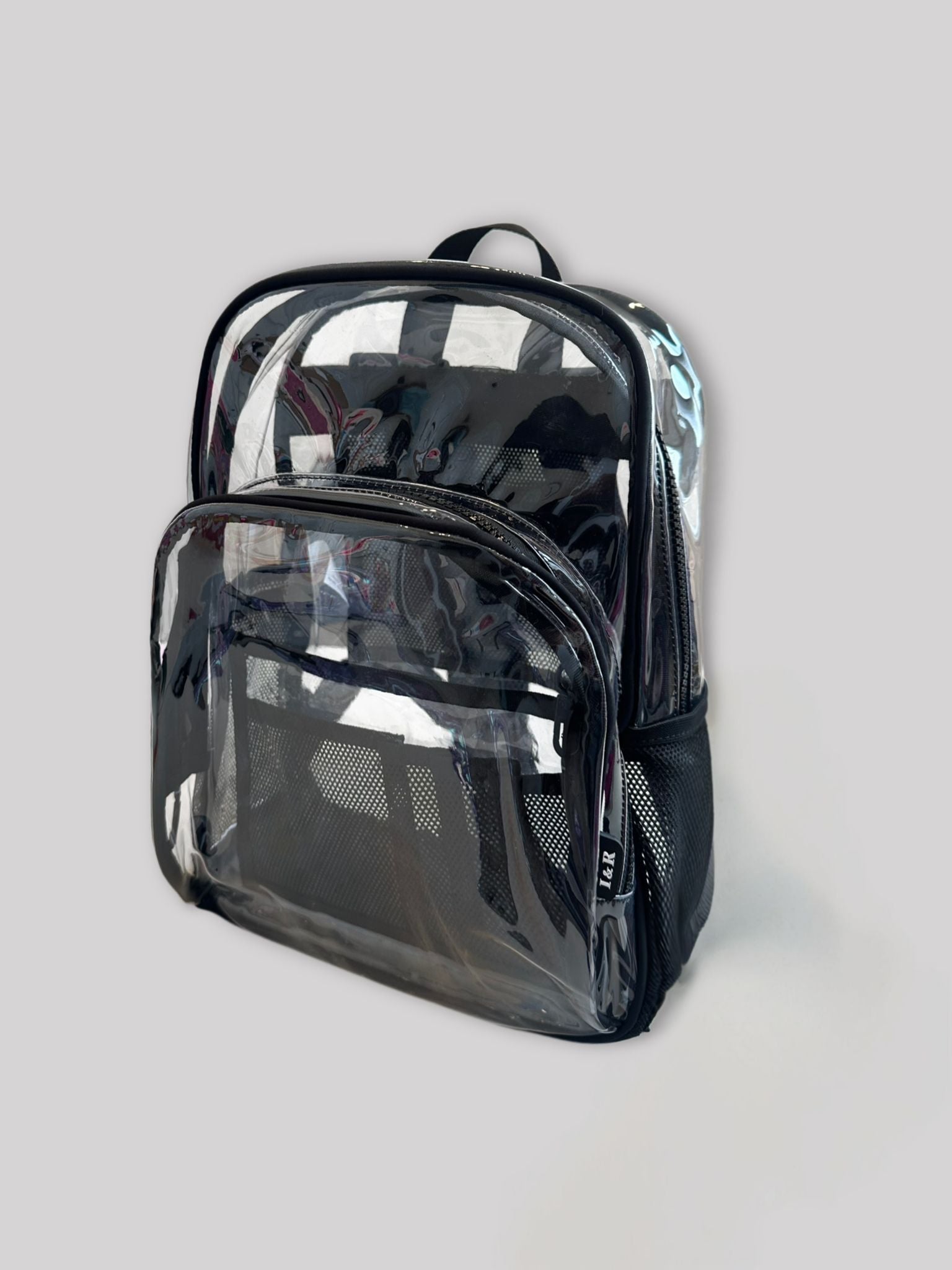 dickies clear rainbow mini backpack The Iris Made Perfect Clear Backpack (#9117)