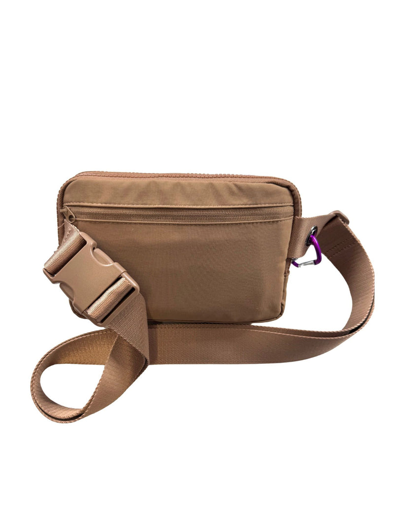 Iris Multi Pockets Crossbody Bag with Keychain - By Iris & Rainbow (#12123)