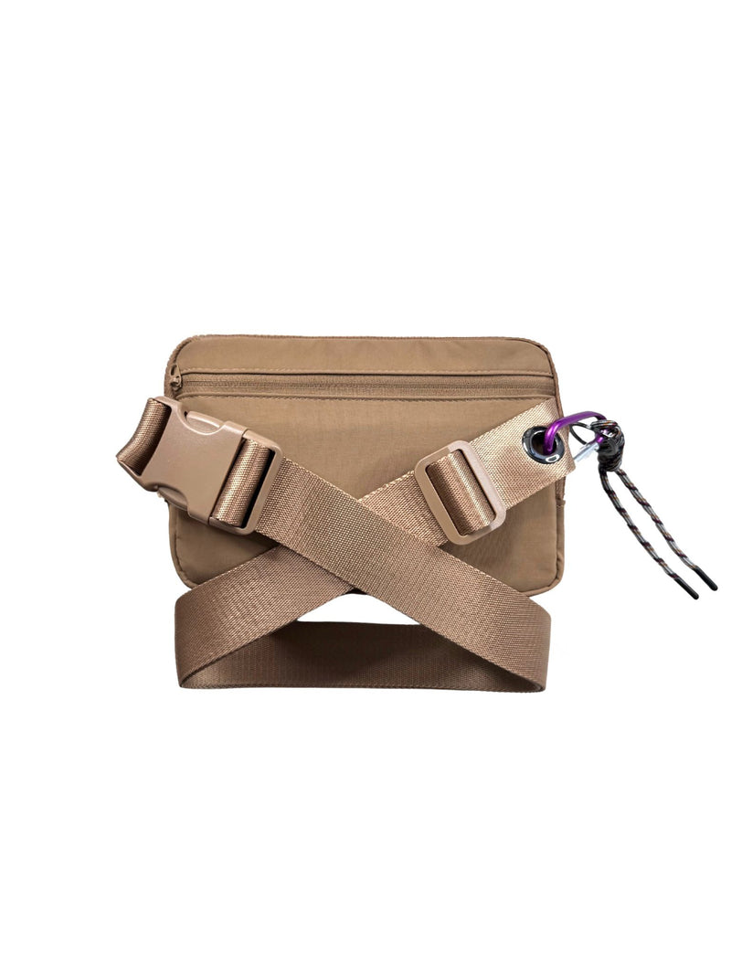 Iris Multi Pockets Crossbody Bag with Keychain - By Iris & Rainbow (#12123)