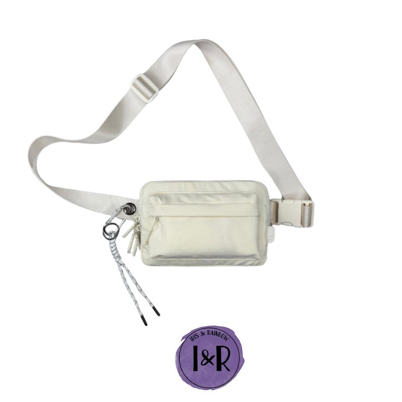 Iris Multi Pockets Crossbody Bag with Keychain - By Iris & Rainbow (#12123)
