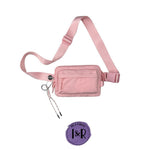 Iris Multi Pockets Crossbody Bag with Keychain - By Iris & Rainbow (#12123)