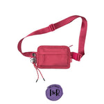 Iris Multi Pockets Crossbody Bag with Keychain - By Iris & Rainbow (#12123)