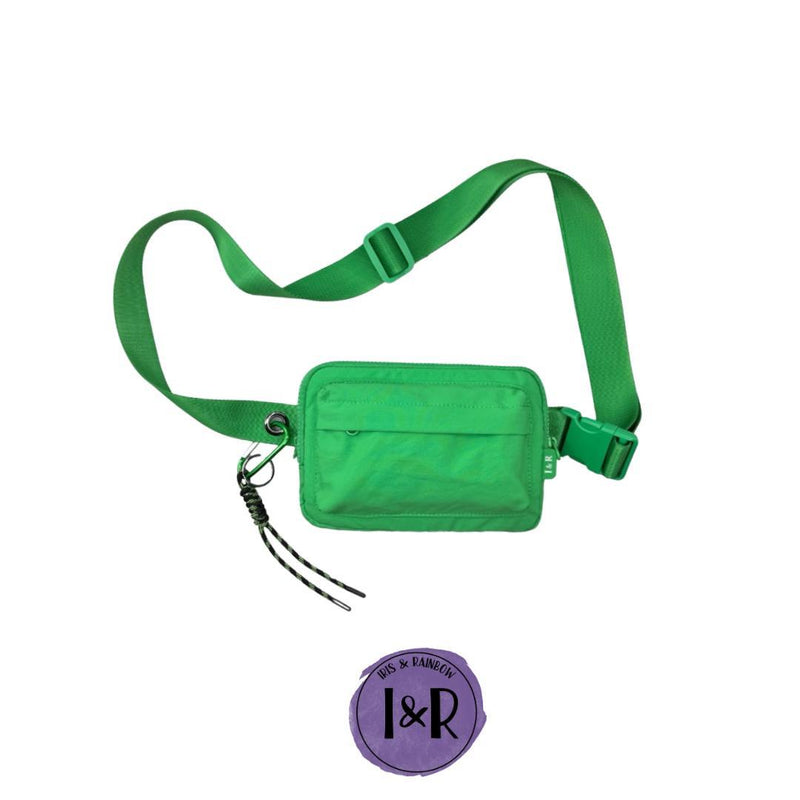 Iris Multi Pockets Crossbody Bag with Keychain - By Iris & Rainbow (#12123)