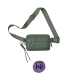Iris Multi Pockets Crossbody Bag with Keychain - By Iris & Rainbow (#12123)