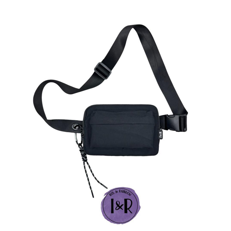 Iris Multi Pockets Crossbody Bag with Keychain - By Iris & Rainbow (#12123)