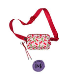 Iris Multi Pockets Crossbody Bag with Keychain - By Iris & Rainbow (#12123)