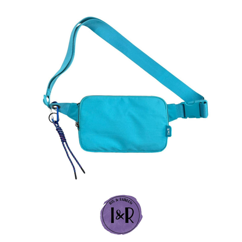Iris Multi Pockets Crossbody Bag with Keychain - By Iris & Rainbow (#12123)