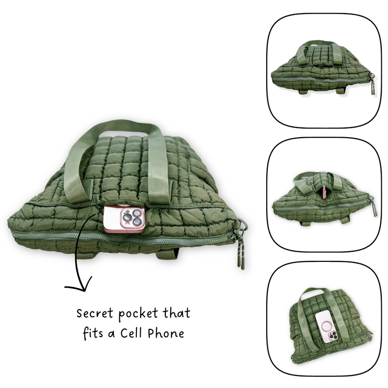 Iris Puff Tote (#24238) High Quality and Versatile Bag