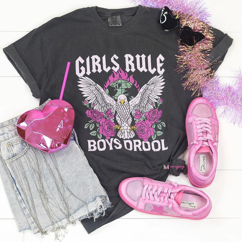 Girls Rule, Boys Drool T-Shirt