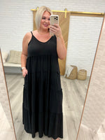 Miya Maxi Dress in Black