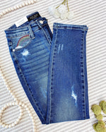 #M917 Rainbow Of Iris Judy Blue Jeans*