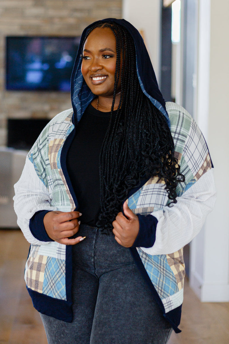 Afterparty Multicolor Textured Hoodie LD23