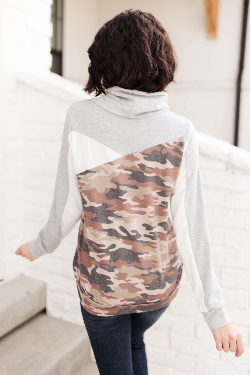 All About Adventure Top in Camo Robots23