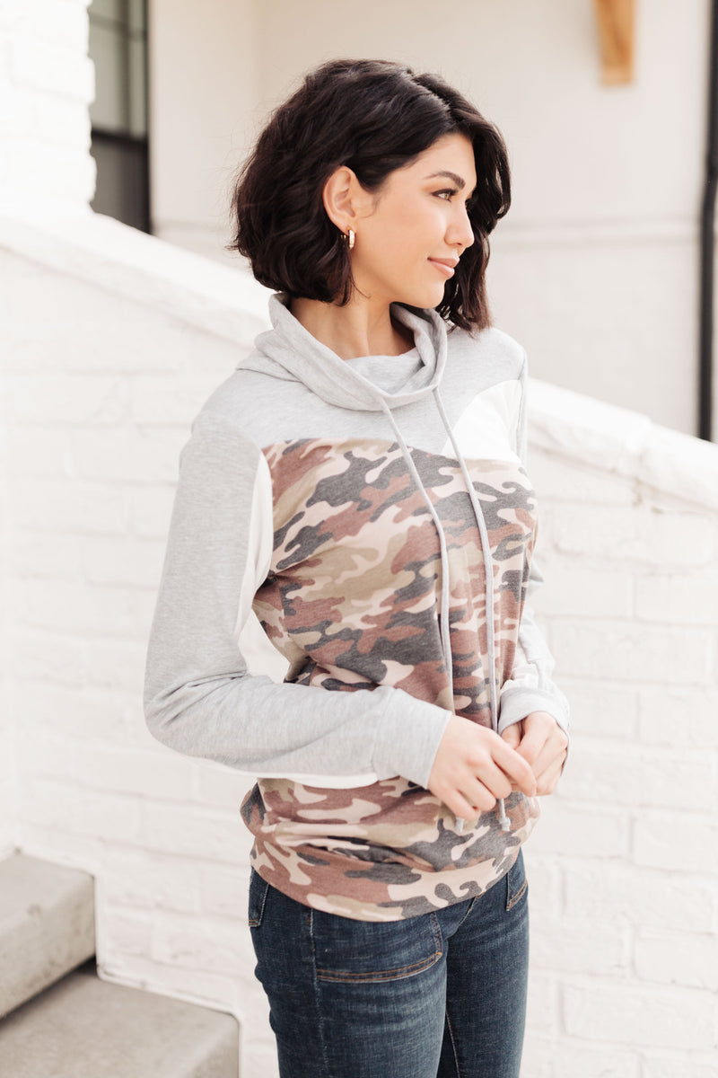 All About Adventure Top in Camo Robots23