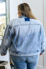 Always Together Light Wash Denim Jacket LD23