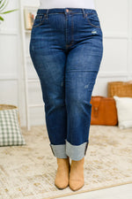 Cambridge Mid Rise Straight Leg Jeans AVE30