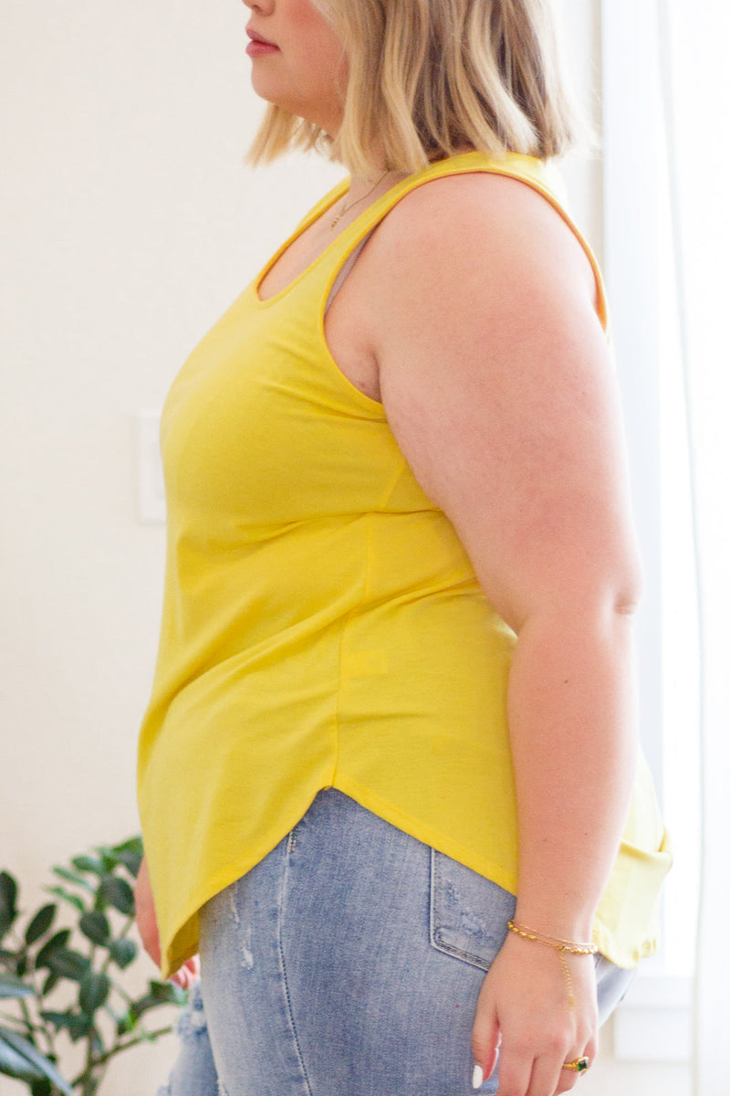 Can't Get Enough Top in Yellow – Iris & Rainbow Boutique