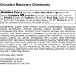 Chocolate Raspberry Cheesecake