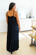 Classically Cool Tiered Maxi Dress LD23
