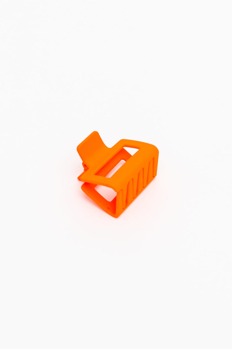 Claw Clip Set of 4 in Orange LD23