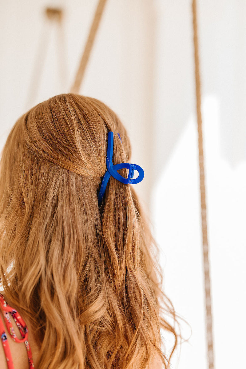 Claw Clip Set of 4 in Royal Blue LD23