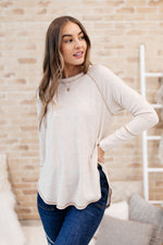 Cream Comfort Top Oatmeal Winter22