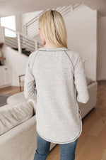 Cream Comfort Top In Heather Gray Winter22