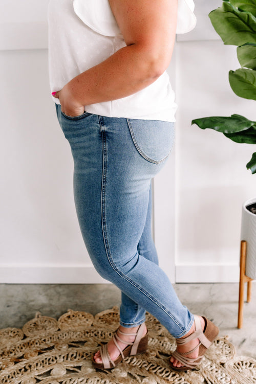 Tummy Control Non Distressed Skinny Judy Blue Jeans