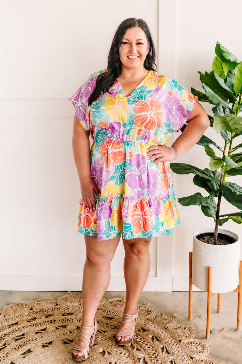 Hibiscus dress hot sale plus size