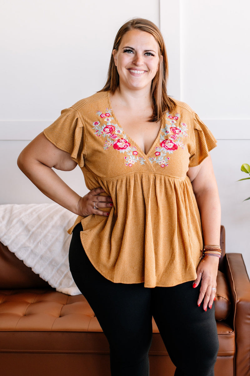 The Gold Standard Top By Savanna Jane