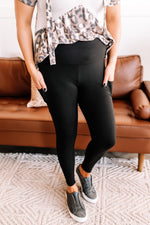 The Last Leggings You'll Ever Need In Pumped Up Black (With Pockets!)