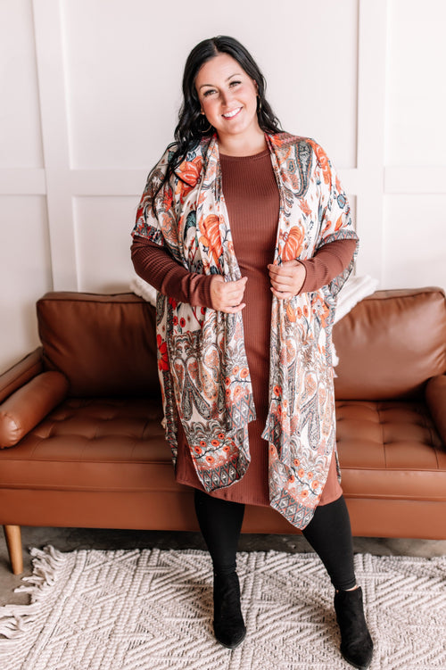 Lost In Emotion Kimono In Bohemian Kaleidoscope