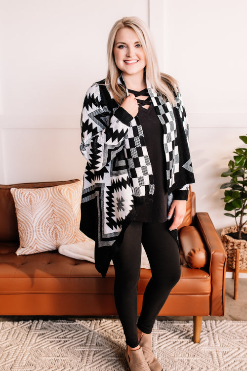 Lead By Example Aztec Cardigan