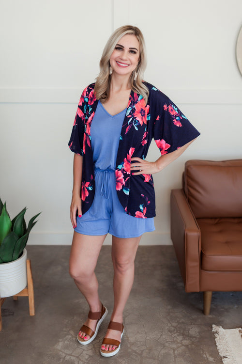 Mainstream French Blue Summer Romper