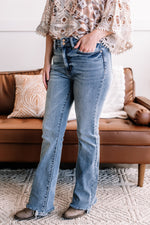 We Ride At Dawn, Double Button Bootcut Judy Blue Jeans