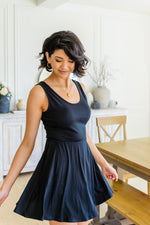 Effortless in Ebony Skort Dress LD23