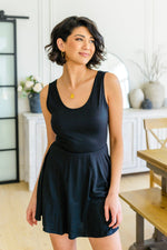 Effortless in Ebony Skort Dress LD23