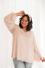 Express Yourself Top in Peach Winter22