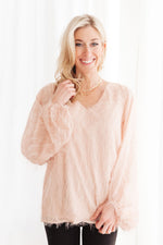 Express Yourself Top in Peach Winter22