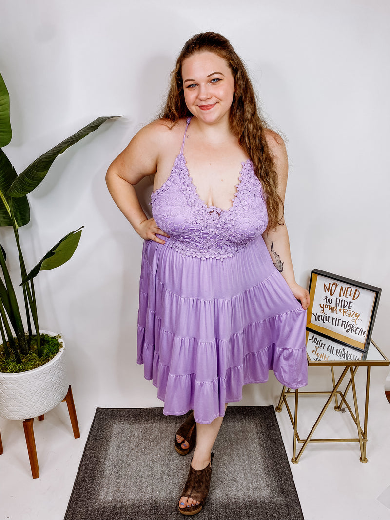 #M338 All I Wanna Wear Dress (Lavender)