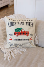 Farm Fresh Christmas Trees Pillow Case Winter22