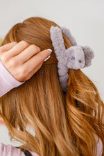 First Crush Hair Clip in Gray