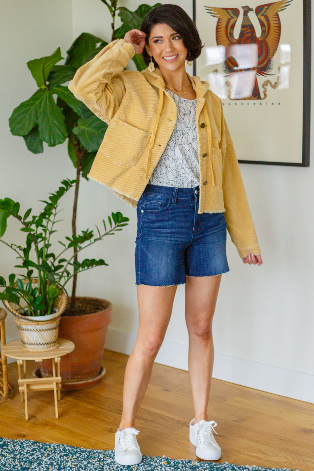Everlane corduroy chore jacket top
