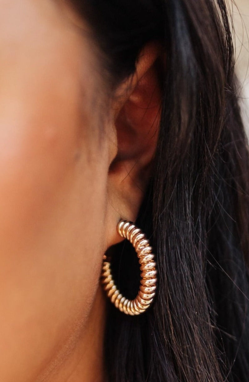 Glimpse of Heaven Coil Hoops Winter22