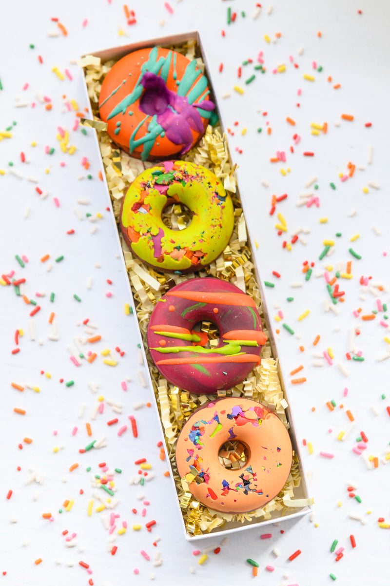 Good Enough To Eat Rainbow Donut Crayons Winter22