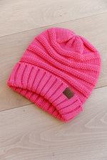 Got You Covered Beanie In Candy Pink