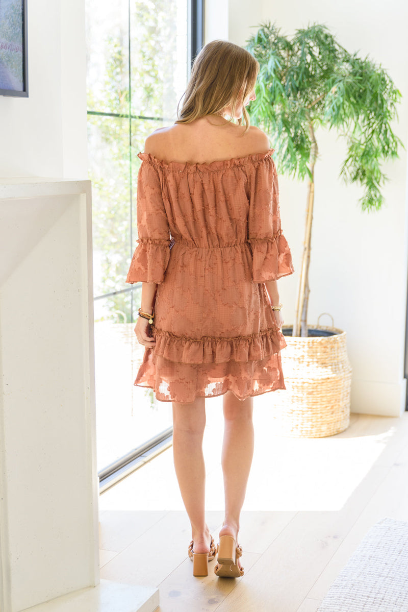 Hello, Goodbye Ruffle Dress BF65