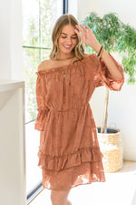 Hello, Goodbye Ruffle Dress BF65